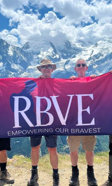 Team RBVE and Mont Blanc