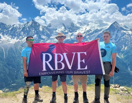 Team RBVE and Mont Blanc