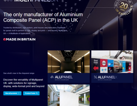 Website home page image