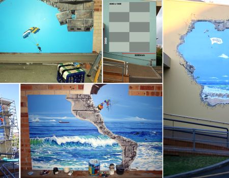 Surfshop Mural