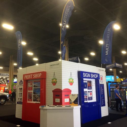 Alupanel booth application
