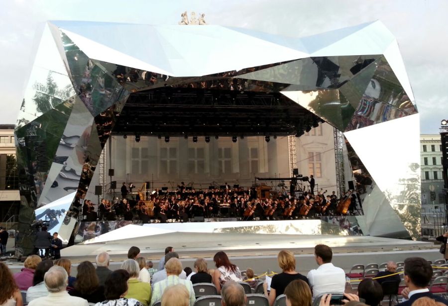 Latvia Festival Stage Day