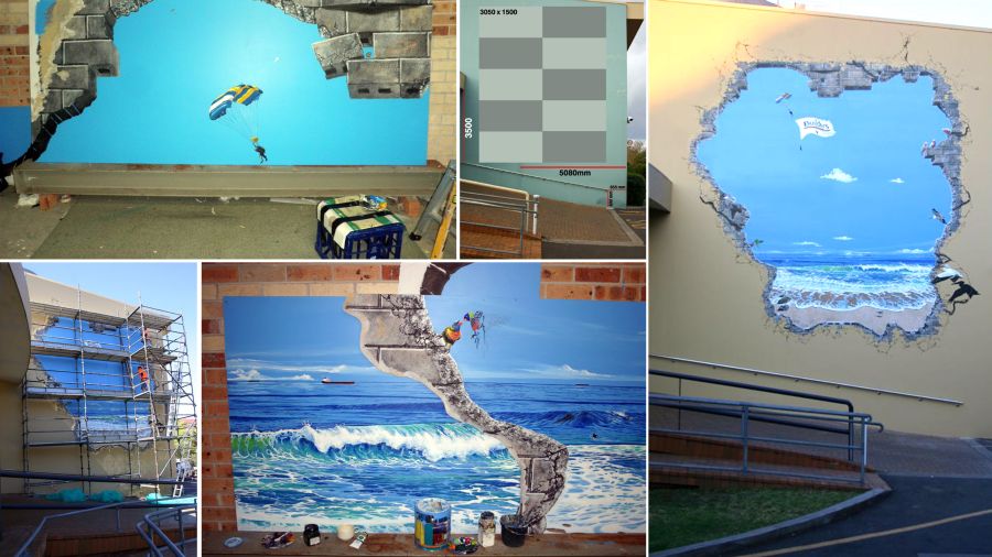 Surfshop Mural
