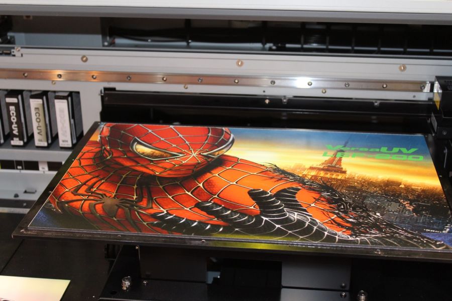 Alupanel Spiderman Roland LEF 200