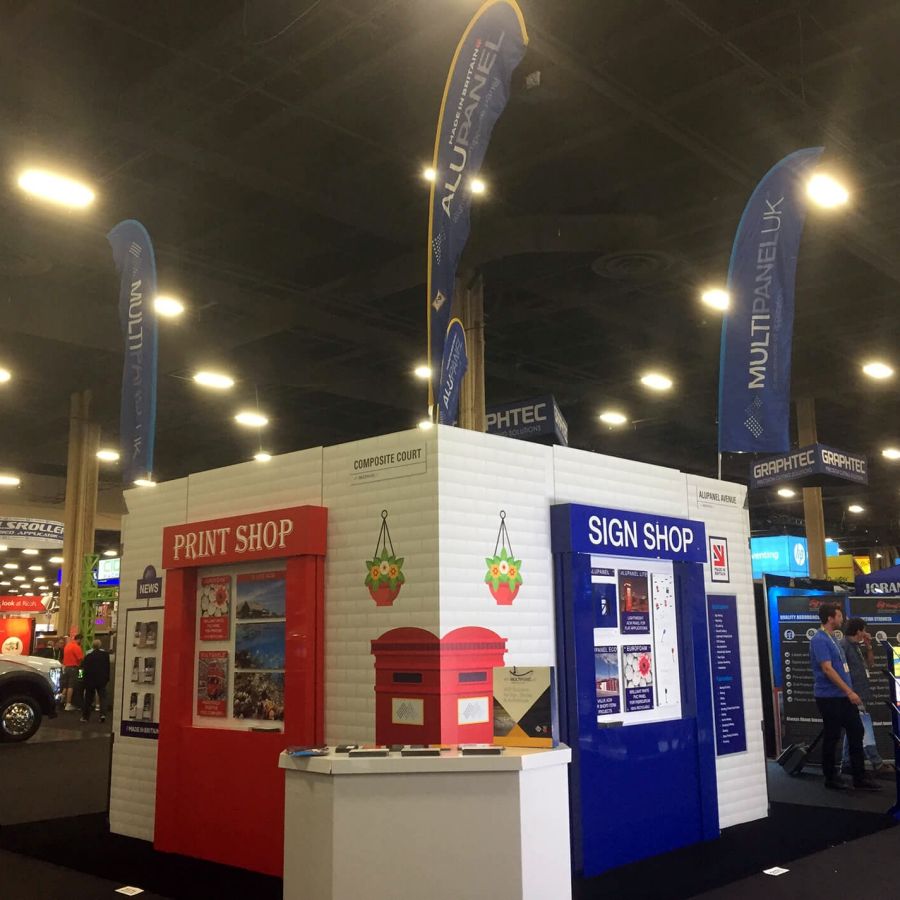 Alupanel booth application