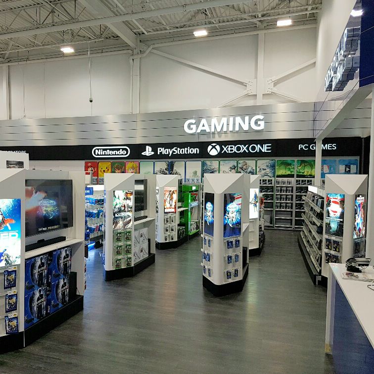 Sign Display Best Buy Gaming